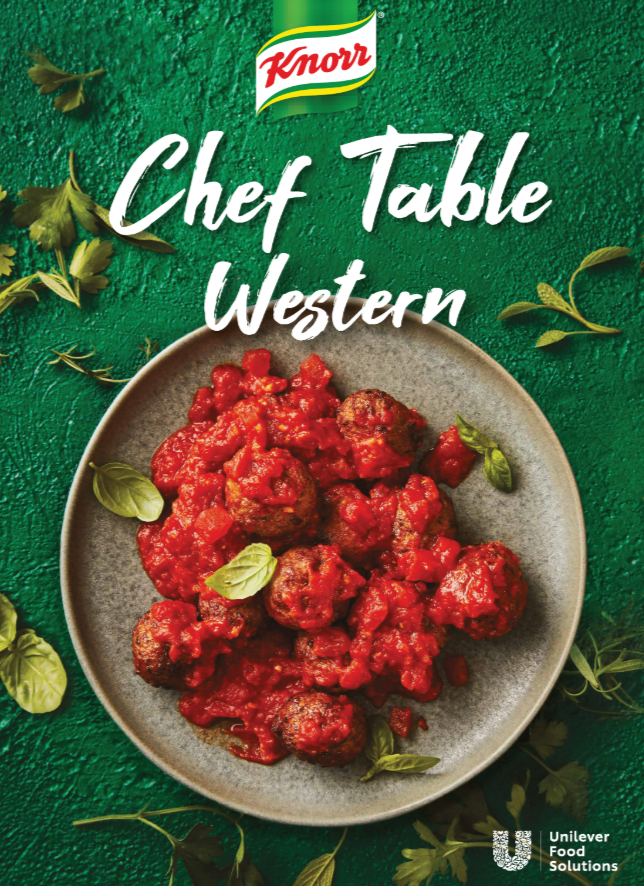 Knorr Chef Table Westen, 혁신적인 서양 요리 솔루션 담은 전자책 발간 표지